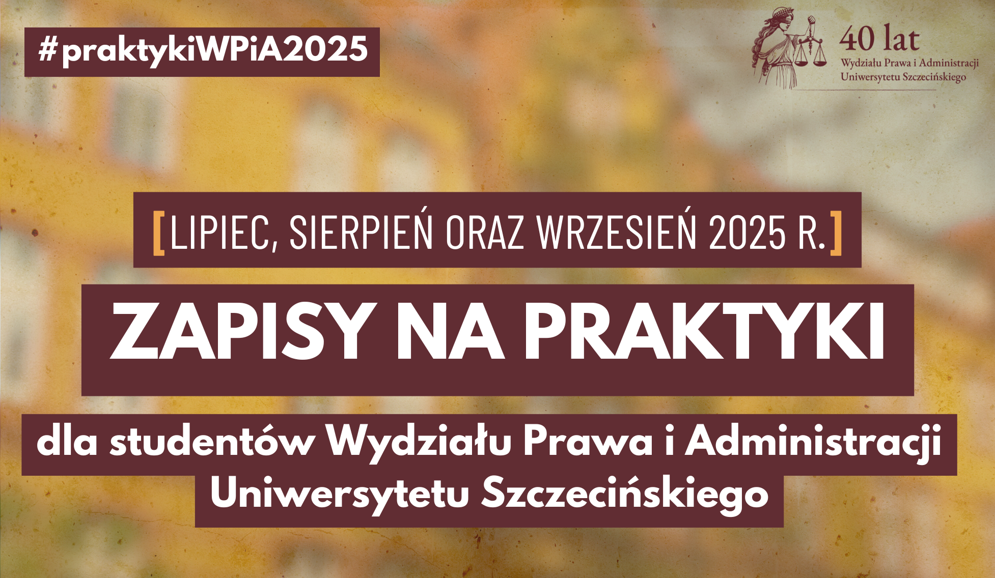 WPiA US: Zapisy na praktyki studenckie 2025
